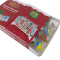 Kexun 24-Day Advent Calendar Box Holiday Christmas Color Corrugated Board Packaging with Matt Lamination for Xmas Eve Gifts