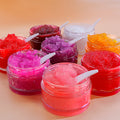Wholesale Custom Logo Natural Lips Care Set Organic Moisturizer Exfoliator Vegan Sugar Lip Scrub Private Label Lip Scrubs