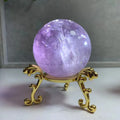 Wholesale Bulk Rose Quartz and Amethyst Stones Spiritual Rock  Crystals Sphere Feng Shui Carving Crafts Sphere