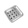 Modern Stainless Steel Bar Soap Holder for Hotel Shower Bathroom Soap Savers with Modern Design