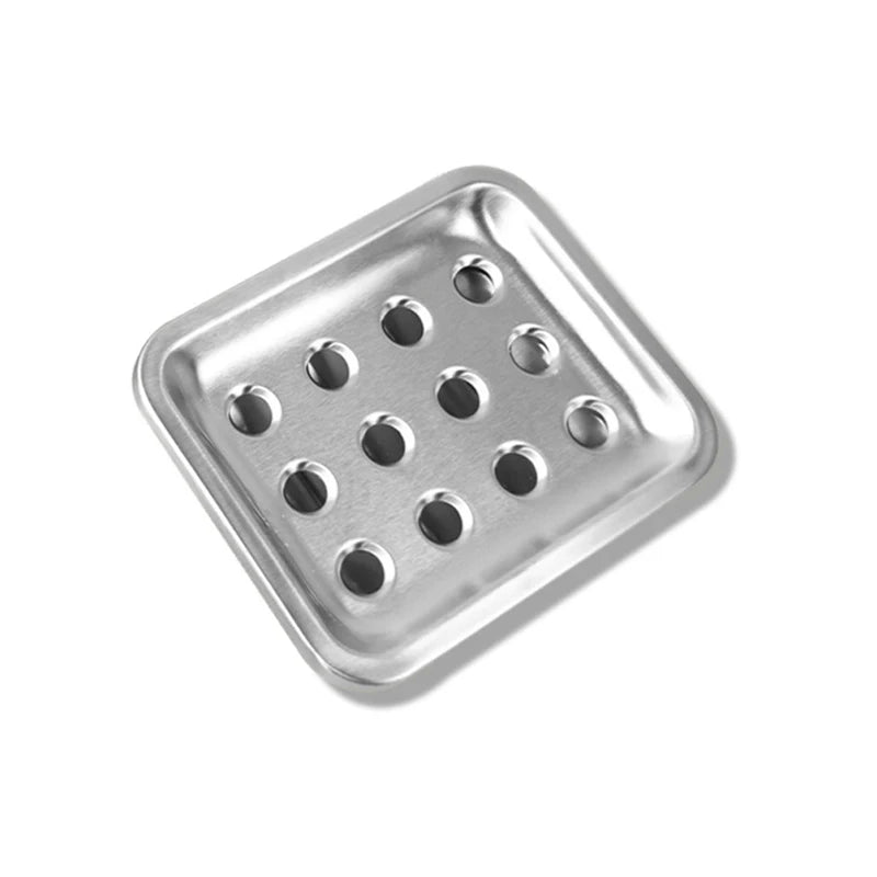 Modern Stainless Steel Bar Soap Holder for Hotel Shower Bathroom Soap Savers with Modern Design