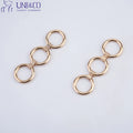 Top Sale Eco-friendly Plastic Zinc Alloy Bikini Chains Decoration for Female Beach Wear Connectors