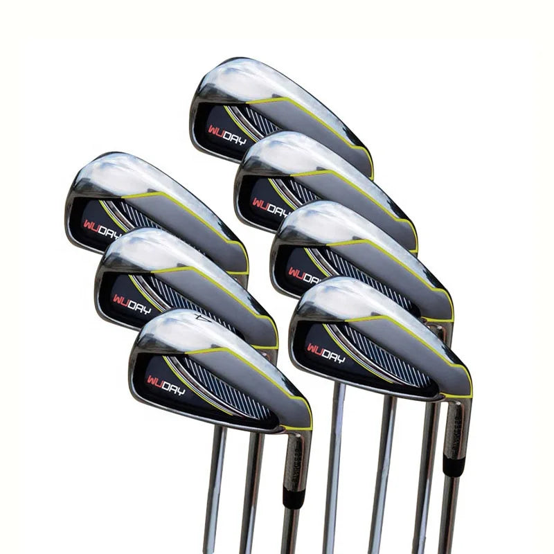 Custom Cavity Logo Right Handed Forged Golf Iron Set with Natural Rubber Grip