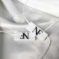 Custom Brand logo Colorful Printing Embossed logo Seal Tag for Clothes Plastic Garment Rectangle Tags