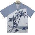 Men's Comfortable Breathable Anti-Pilling Anti-Wrinkle Eco-Friendly Hawaiian Shirt Single Breasted Floral Summer Short Sleeved
