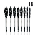 100% Inspection Woodworking Auger Drill Bit Sets Hex Shank 4 Flute Wood 600Mm Auger Drill Bit