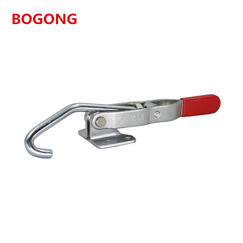 Bogong GH-451 Toggle Latch Clamp Clamp Hasp Lock Type HS CH GH451 Hook Type of J Hook Toggle Clamp