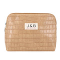 Embossing PU Leather Fashion Makeup Cosmetic Beauty Zipper Pouch Bag New Design Gift Bags with Personalized Logo OEM