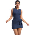 Custom Tennis Skirt Gym Fitness Sets Tight Sports Dress With Chest Pad Slimming Strap Casual Fitness Dress Yoga Tennis Dress