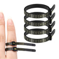 Auble Custom Logo Hand Operated Plastic Ring Sizer Ring Size Measuring Tool for Jewelry Store