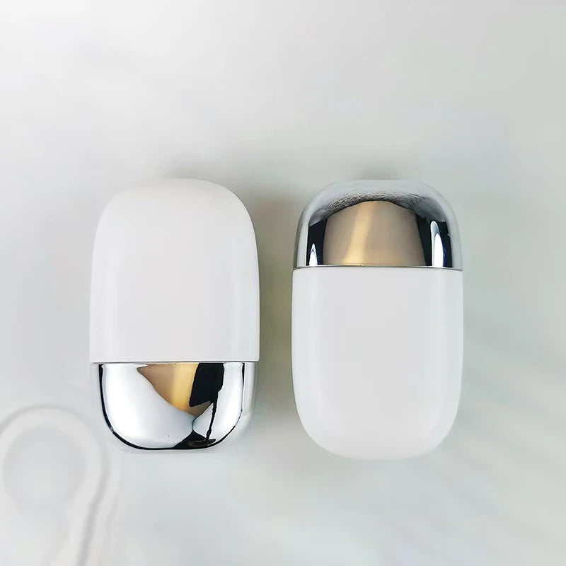 50ml Sunscreen Bottle Lotion Cream Double Cap Bottle Sunscreen Packaging Nozzle Squeeze Bottle