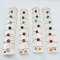 Natural Raw Selenite Stick Wand Wired 7 Chakra Crystal Stone Selenite With Bead for Sale