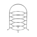 5-Tier Modern Eco-Friendly Portable Metal Wedding Cake Display Rack & Stand