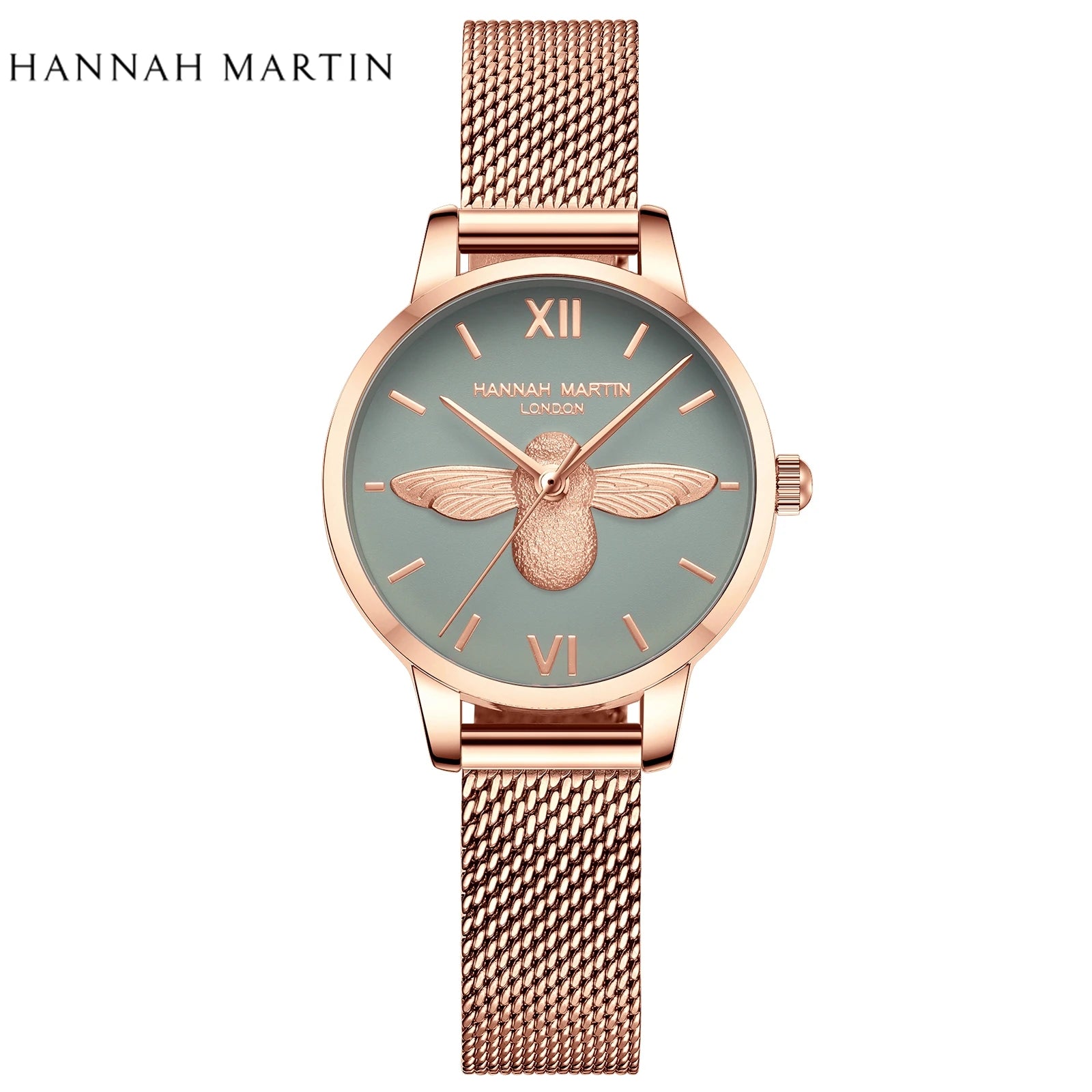Hannah Matin Watch Factory Custom New Watch Woman Wristwatches Bee Unique Ladies Movement Fashion Custom Logo Quartz Watches