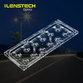 2x6 LED Lens 10 Degree Narrow Beam Angle Lens Array for Sport Light Ilens796