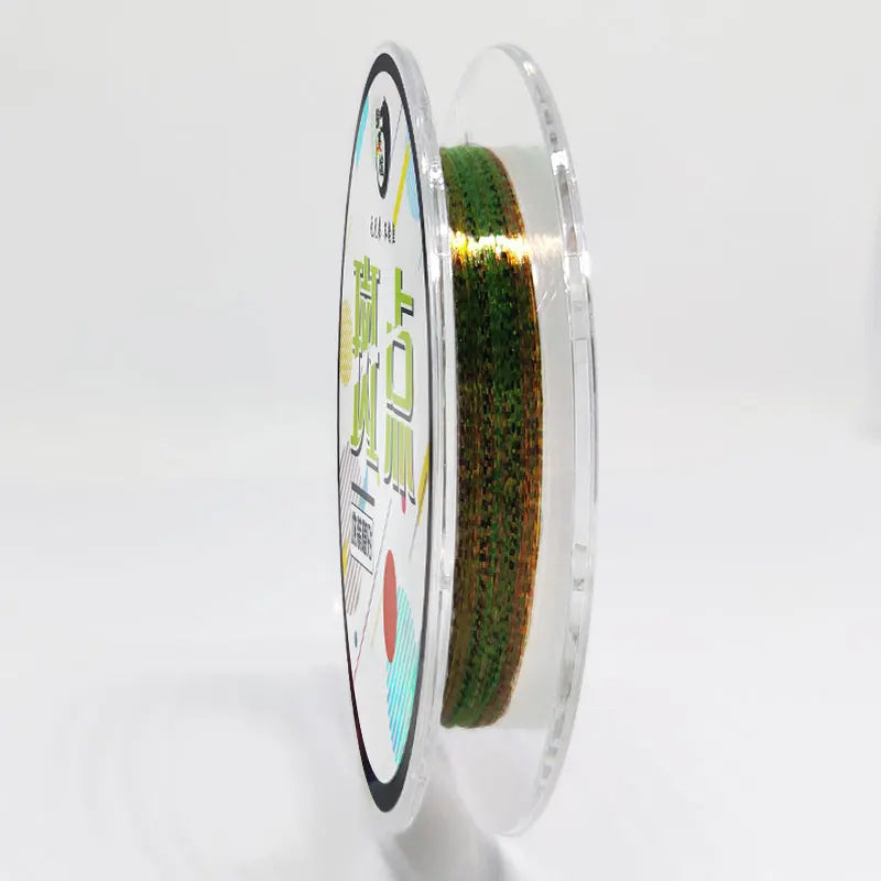 100M Fishing Line Nylon 3D Spotted Monofilament High Quality Discolor