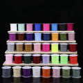 Assorted Colors Macrame Beading Thread Nylon Cord on Rolls for Jewelry Making