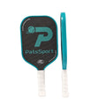 TITANIUM Material 16mm Thick Pickleball Racquet Charged Surface Technology for Increased Power Honeycomb Design Entertainment