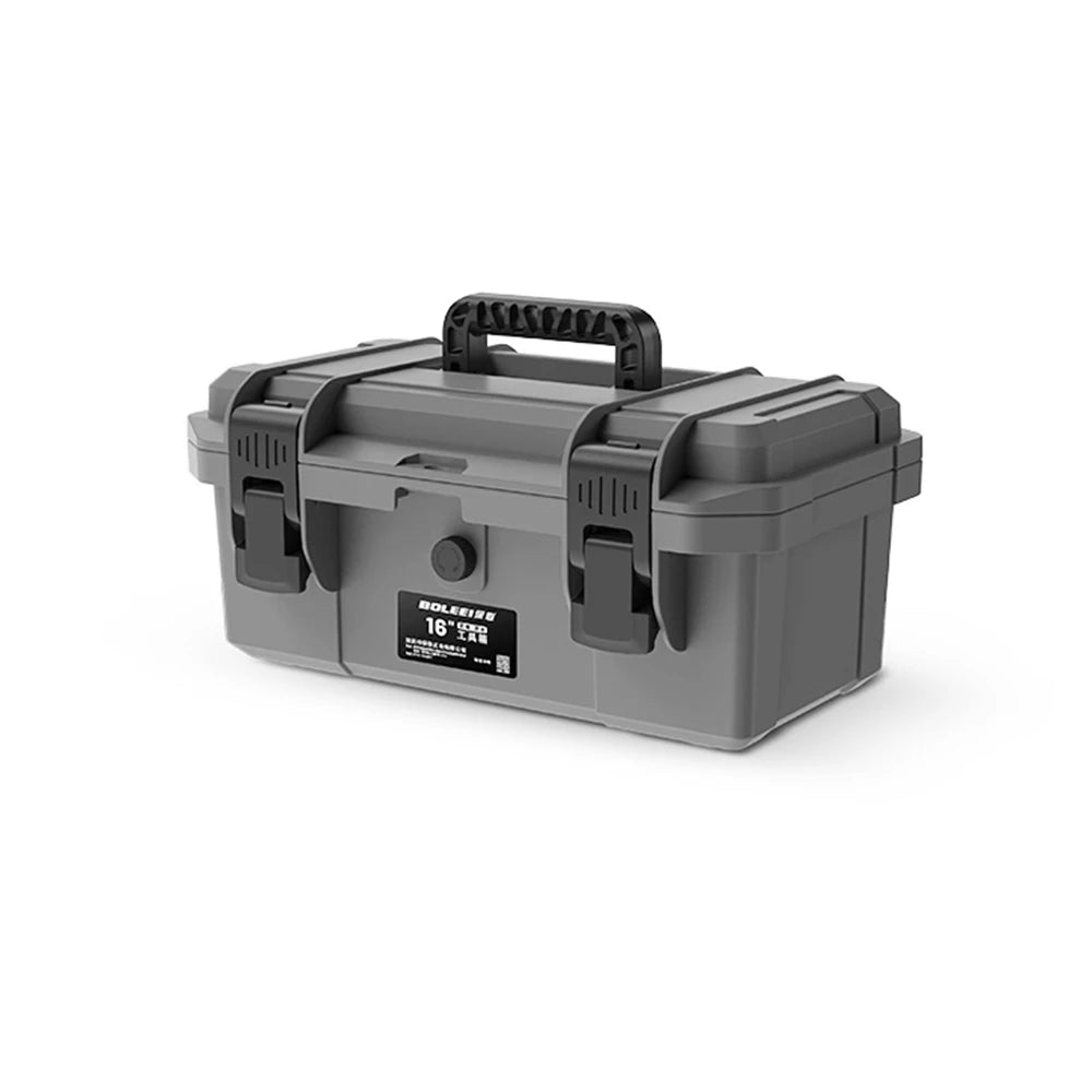 16 Inch Thickened Waterproof Hard Plastic Tool Box Multifunctional Household Toolbox for Outdoor Working OEM & ODM Supported