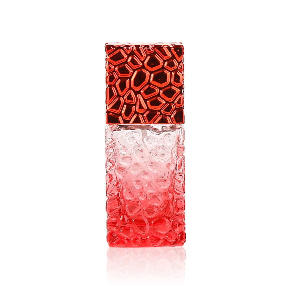 27ml Portable Red Glass Perfume Spray Bottle Stylish Glass Bottles Upgrade to Glass Squeeze Bottle Replacement