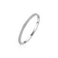 S925 Silver Moissanite Diamond Bracelet Elegant & Luxurious Bangles
