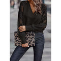 2025 Women's Knitted Sweater - V - Neck with Lace Loose and Casual Style New Autumn/Winter Top for Women