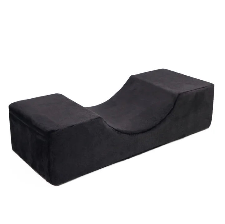 Memory Foam Concave Lash Pillow LAVA LASH Eyelash Extension Pillow Makeup Salon With Pocket
