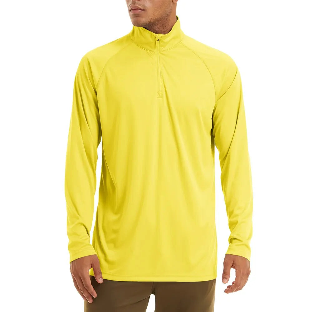 Sun Protection Long Sleeve T-shirts for Men Sun Protection Long Sleeve Hiking Shirts