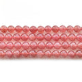 Wholesale Natural Strawberry Quartz Beads Natural Strawberry Quartz Beads High End Loose Quartz Beads for Diy Bracelet Necklace