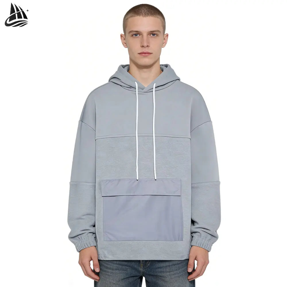 OEM Casual Hoodie Mens Clothing  Fashion Sweatshirts Custom Made Men's Pullover Hoodies