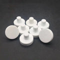 JINAN NOVA H-63 20mm Dia. Ceramic Coral Frag Plugs & Tiles Round/Square Shapes 100PCs/Bag