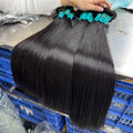 Wholesale Raw Indian Hair Extension50G Straight Cuticle Aligned HairOmbre Color Short 8 Inch Virgin Hair Bundle with Closure