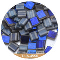 Miyuki Tila Beads 5 * 5 * 1.9 mm [14 Color Opaque  Dyed  AB ]10g Pack