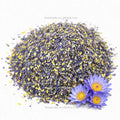 Organic Egyptian Blue Lotus Dried Crushed Grind Smoking Relaxing Flowers Nymphaea Caerulea for Pre-roll Smoke