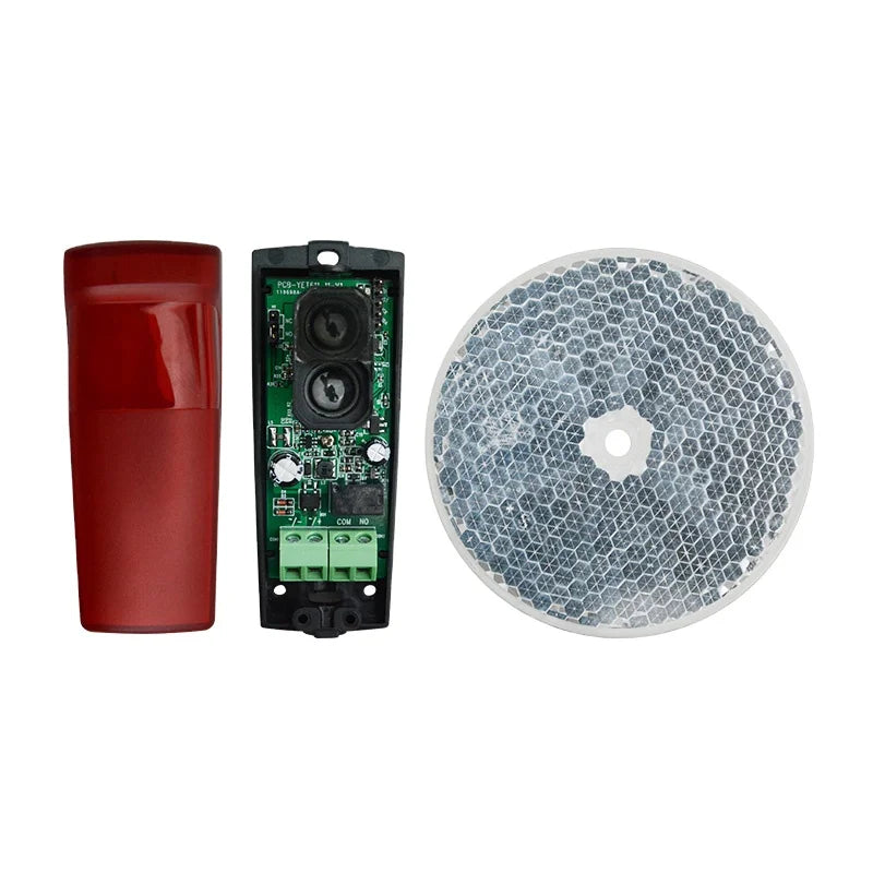 YET611 Smart Waterproof IP55 AC/DC 12-24V Photocell Sensor Outdoor Automatic Door Infrared Sensor