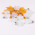 Huiying Cross decoration pendant made natural charm clear quartz for lovers beautiful gift jewelry making jewelry