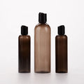 16Oz 500ml Round Empty Plastic PET Liquid Plastic Cosmetic Packaging Perfume Essential Oil Bottle With Spray Head