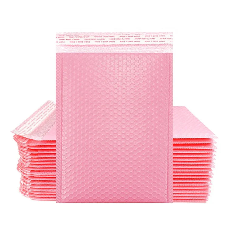 Eco-friendly Custom Logo Mailing Envelope Wrap Ziplock Mailer Air Bubble Bag for Shipping Packaging