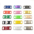 High Quality Zinc Alloy Metal af1 Sneaker Shoe Tag Custom Logo Locking Shoe Lace Buckle Stylish Decoration