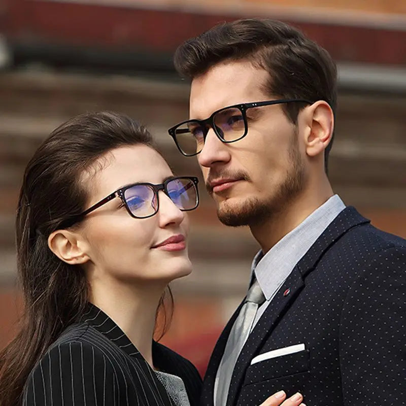 Blue Light Blocking Glasses Square Eyeglasses Frame Anti Blue Ray Computer Glasses Non Prescription
