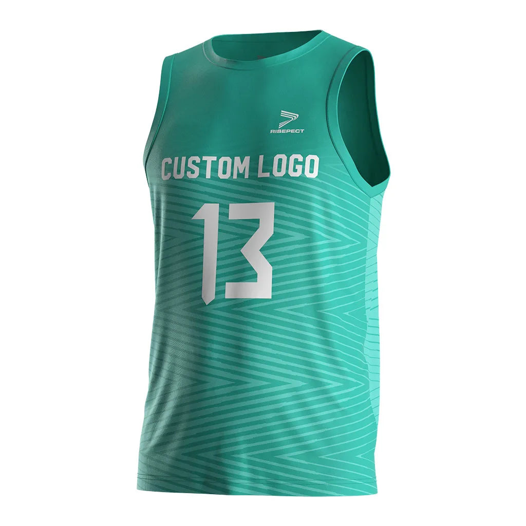 Oem Odm Printing Training Fast-dry Workout Volleyball Shirt Men Uniforms Sublimated Custom Design Mens Volleyball Jersey