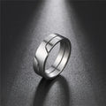Stainless Steel Ring for Men Women Couple Casual Finger Rings Fashion Simple Jewelry Engagement Anniversary Gift New Arrival