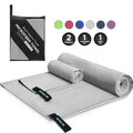 Changzhou New Life Microfiber Towel Customized Logo Quick Dry Towel Gym Outdoor Camping Beach Yoga Sports Towel