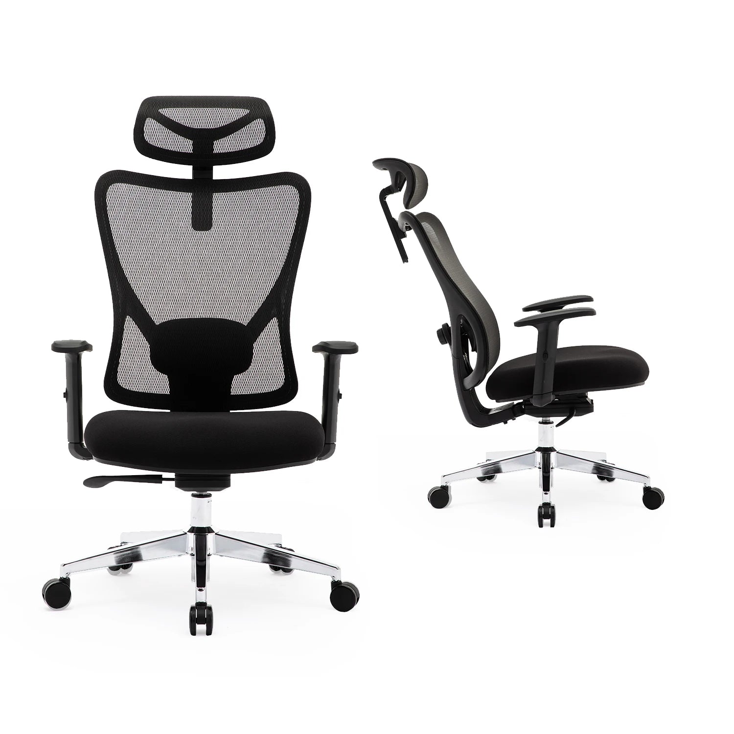 Enjoyseating Online Sale Ergonomic Home Office Desk Chairs with 2D Lumbar Support and Headrest Executive Boss Office Mesh Chair