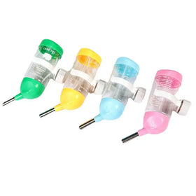 Small Pet Water Feeding Device Leak Proof Kettle Ball Design Provides Clear Fresh Water 80mL Hamster Drinking Fountain