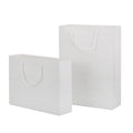 Wedding Clothes Shoes Product Store Shopping Gifts White Premium Packaging Wholesale Various Sizes 13*6*19 Cardboard Bag