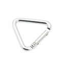 5# 49mm Black Triangle Karabiner Spring Aluminum Carabiner