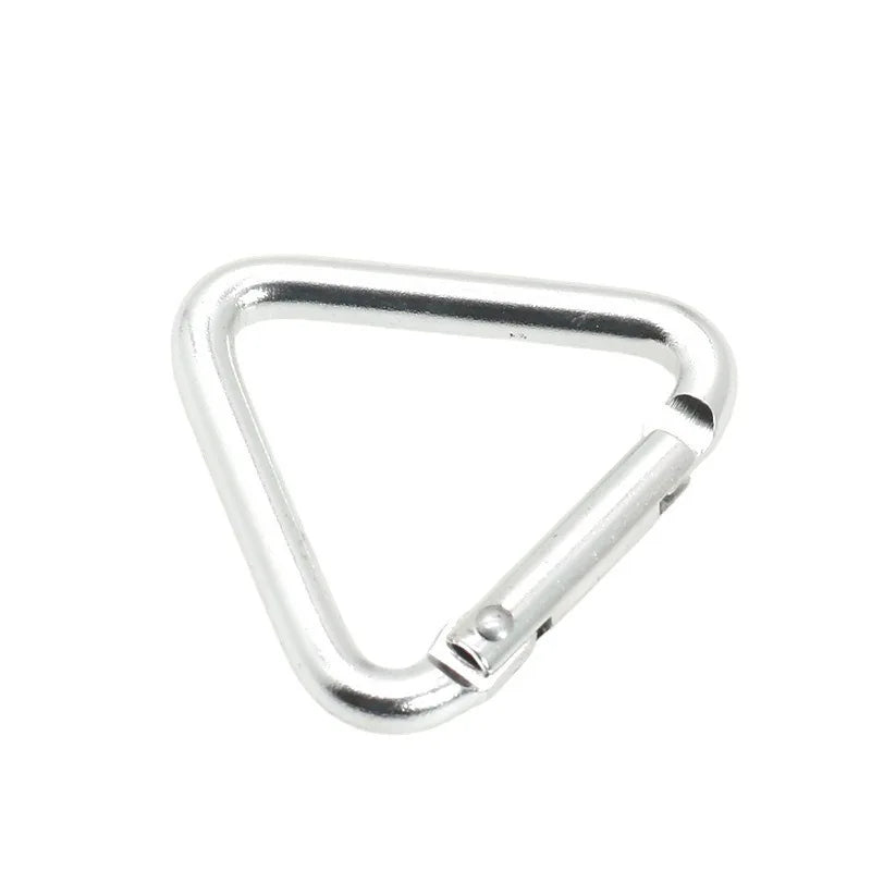 5# 49mm Black Triangle Karabiner Spring Aluminum Carabiner