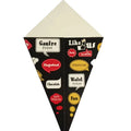 Kraft Paper Cone Disposable Bio-degradable Chips Cones for French Fries Low Price