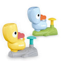 New Flying Disc Launcher Toy Plastic Catch Saucer Game Set for Kids Enhancing Footwork Hand-Eye Coordination Outdoor Fun